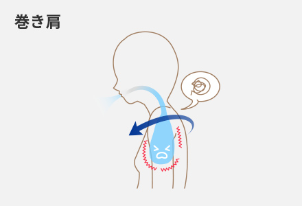 画像：息苦しさの原因にも！？